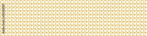 Seamless ornament. Golden pattern for backgrounds, banners, advertising and creative design. Flat style.