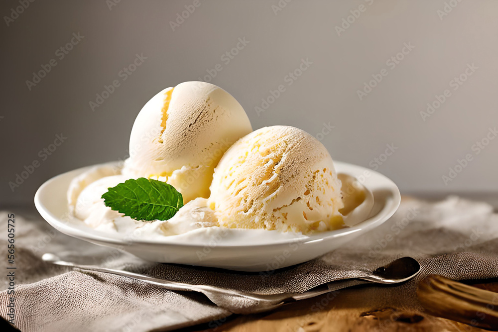 vanilla cream with mint vanilla cream with mint