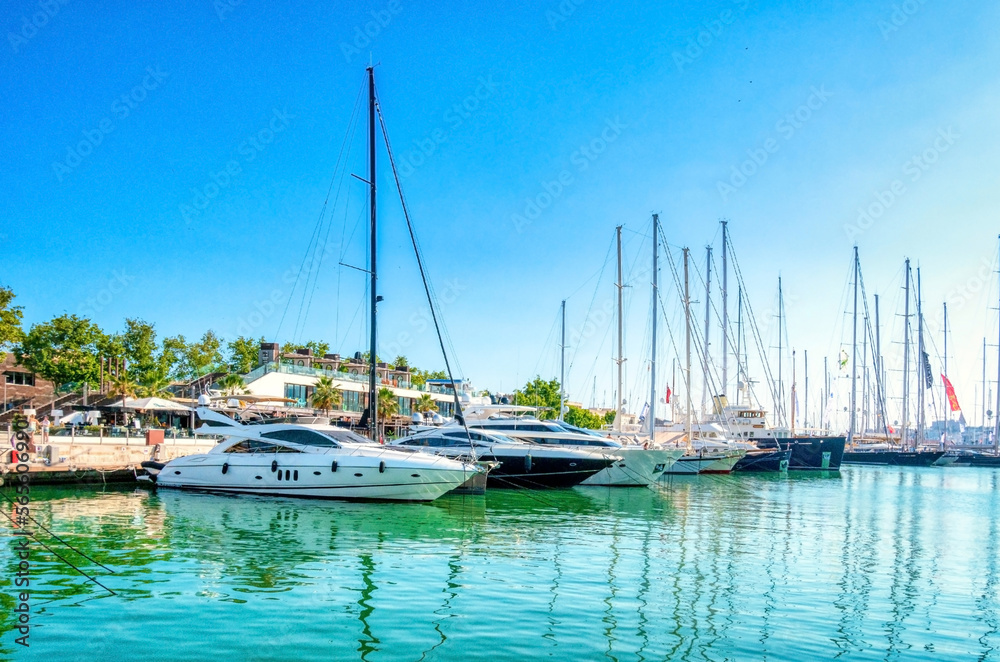 Luxury Yachts in the Marina of Palma de Mallorca: A glimpse of the Opulent Yachting Lifestyle in the Mediterranean
