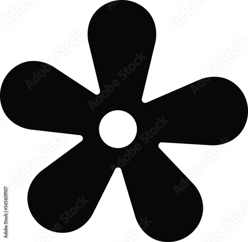 Flower Vector Icon
