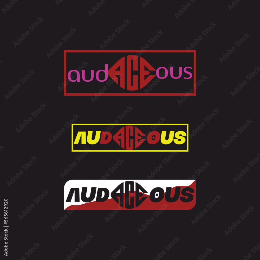 Fototapeta premium Letter ACE Modern Logo