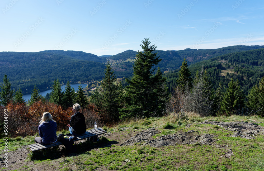 Deutschland - Baden-Württemberg - Schluchseer Jägersteig - Rastplatz Bildstein Deutschland - Baden-Württemberg - Schluchseer Jägersteig - Rastplatz Bildstein