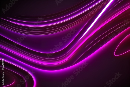 Abstract purple neon backgr...