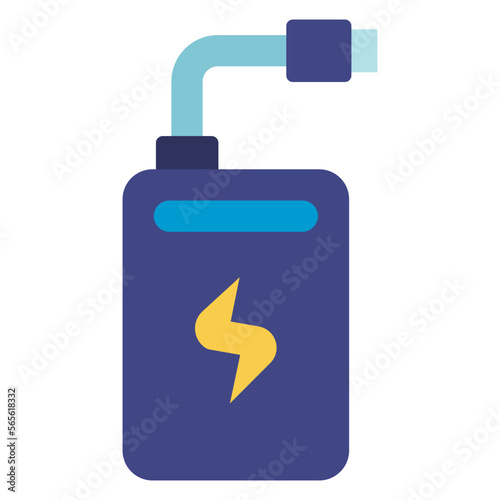 power bank device illustration