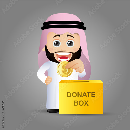 People Set - Arab  - Set of business people