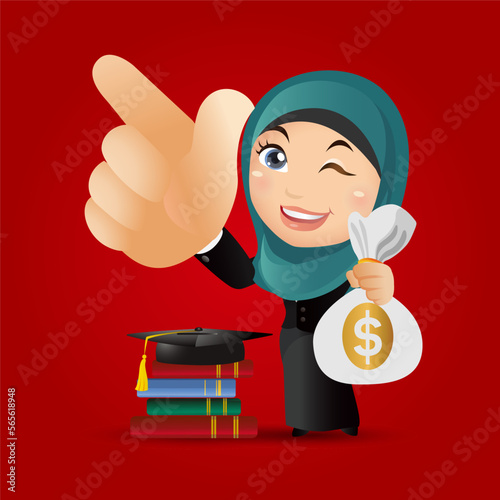 People Set - Arab  - Set of business people