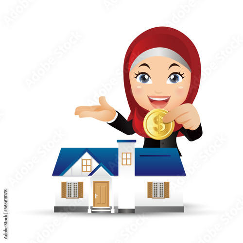 People Set - Arab  - Set of business people