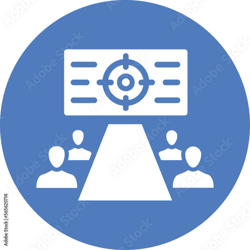 Business, compulsory training Vector Icon

