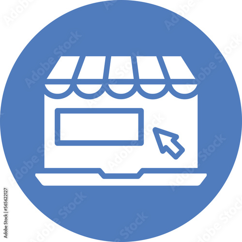 Click, eshop Vector Icon
