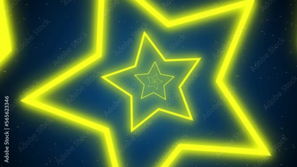 Star Abstract Background Video, Loop Motion Background, Tunnel Background, 3D Render Background Star Abstract Background Video, Loop Motion Background, Tunnel Background, 3D Render Background