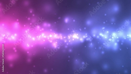 Wallpaper Mural Purple Blue Bokeh Background Video, Particle Loop Motion Background, 3D Render Background Torontodigital.ca