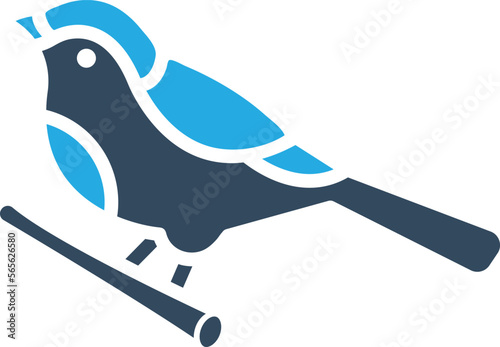 Sparrow Vector Icon
