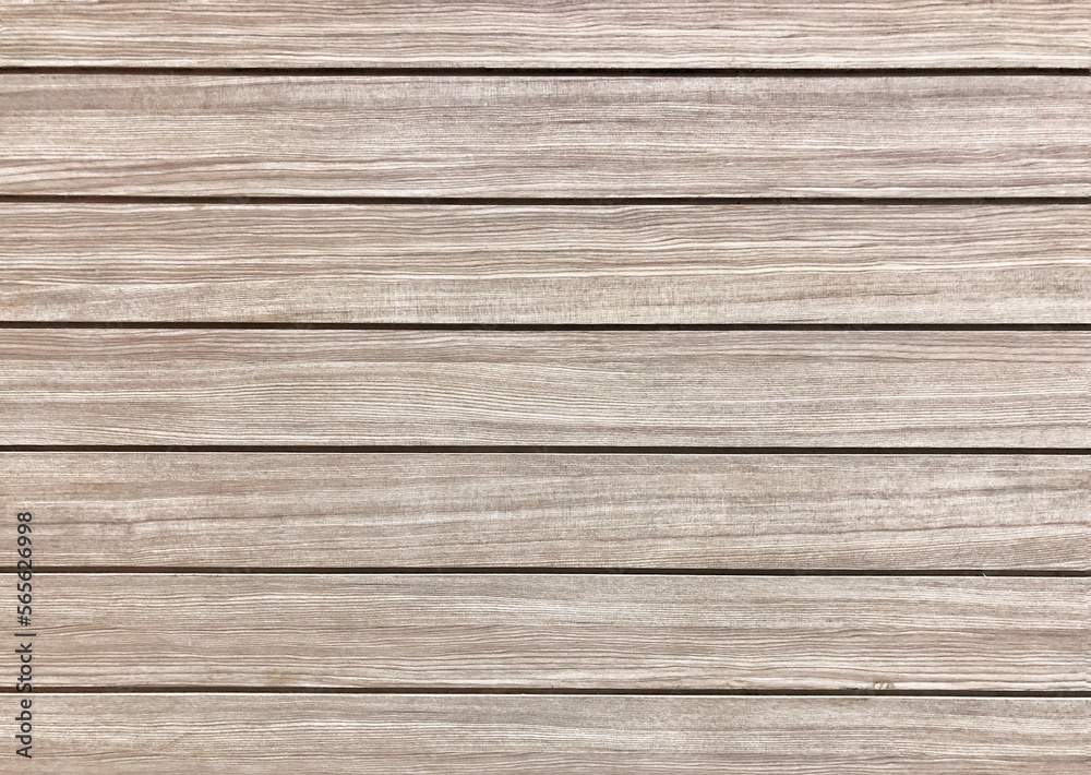 Old light color wood wall for seamless wood background and texture.