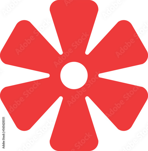 Flower Vector Icon
