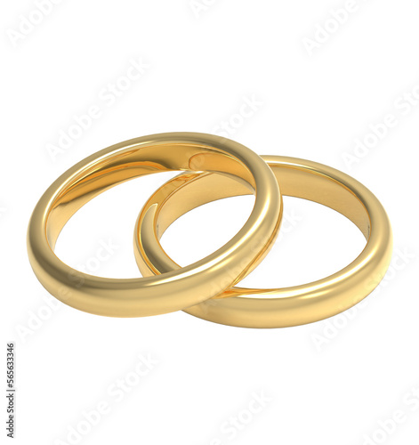 Gold ring PNG format element easy to use