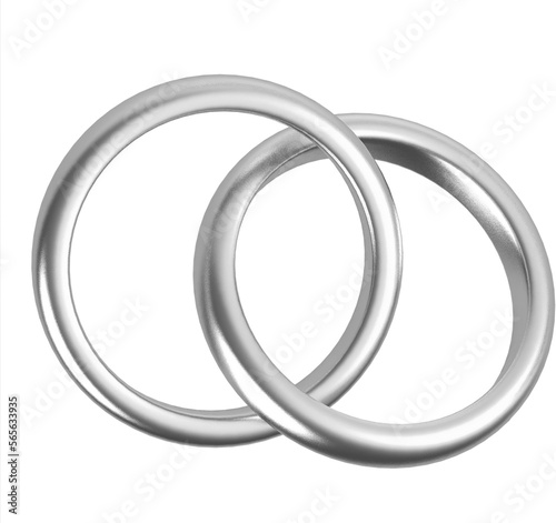 Platinum ring PNG format element easy to use silver ring PNG