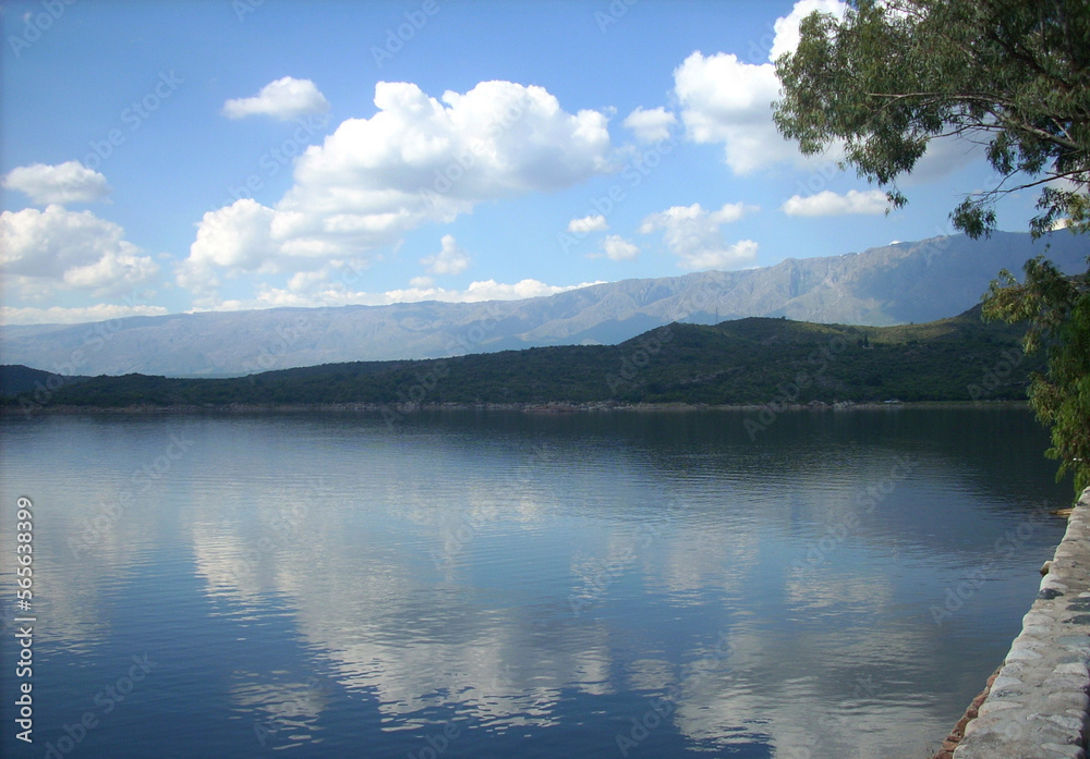 lake in the mountains in Cordoba