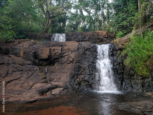Ariyil waterfalls  chooral  in Kerala images 