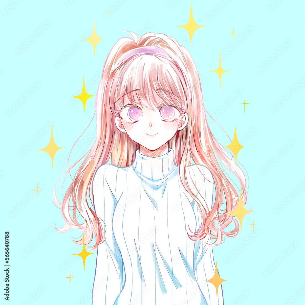 綺麗な女性 冬服 キラキラ 綺麗な女性 冬服 キラキラ