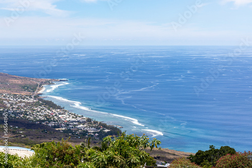 Saint-Leu, Reunion Island - View from colimacons to Saint-Leu