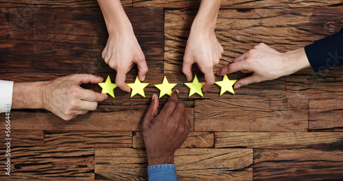 Five Star Review. Aligning 5 Stars