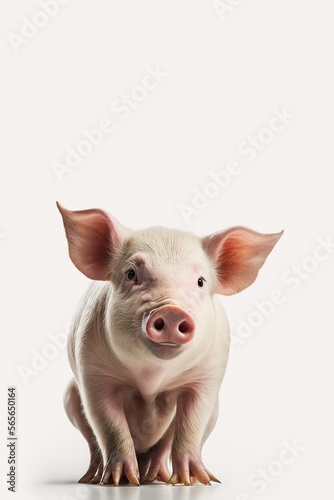 Pig Portrait, Generative Ai