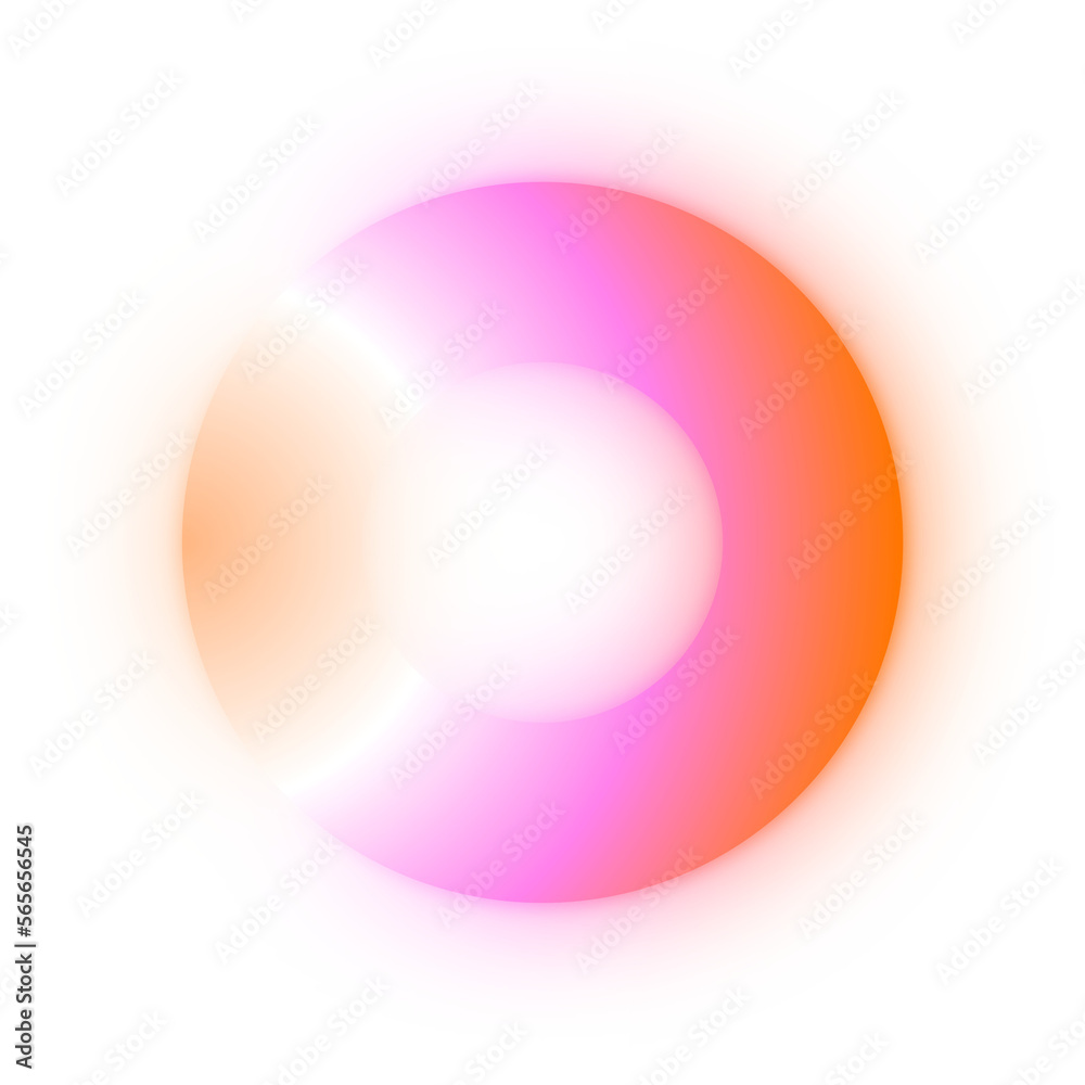 Dreamy Glowing Shape Design Element Dreamy Glowing Shape Design Element