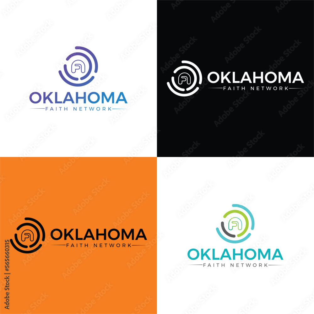 business logo design using a demo name and tagline with four color. business logo design using a demo name and tagline with four color.