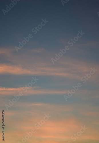 Wallpaper Mural Soft and colorful sunset sky. Torontodigital.ca