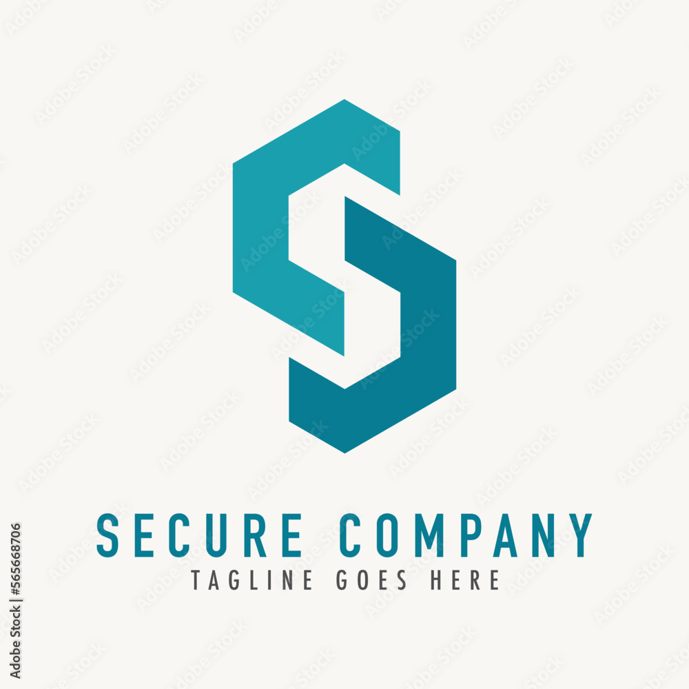 Abstract Initial Letter S Logo. S Shape Isolated Illustration Abstract Initial Letter S Logo. S Shape Isolated Illustration