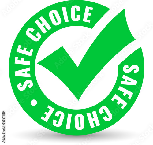 Safe choice vector icon
