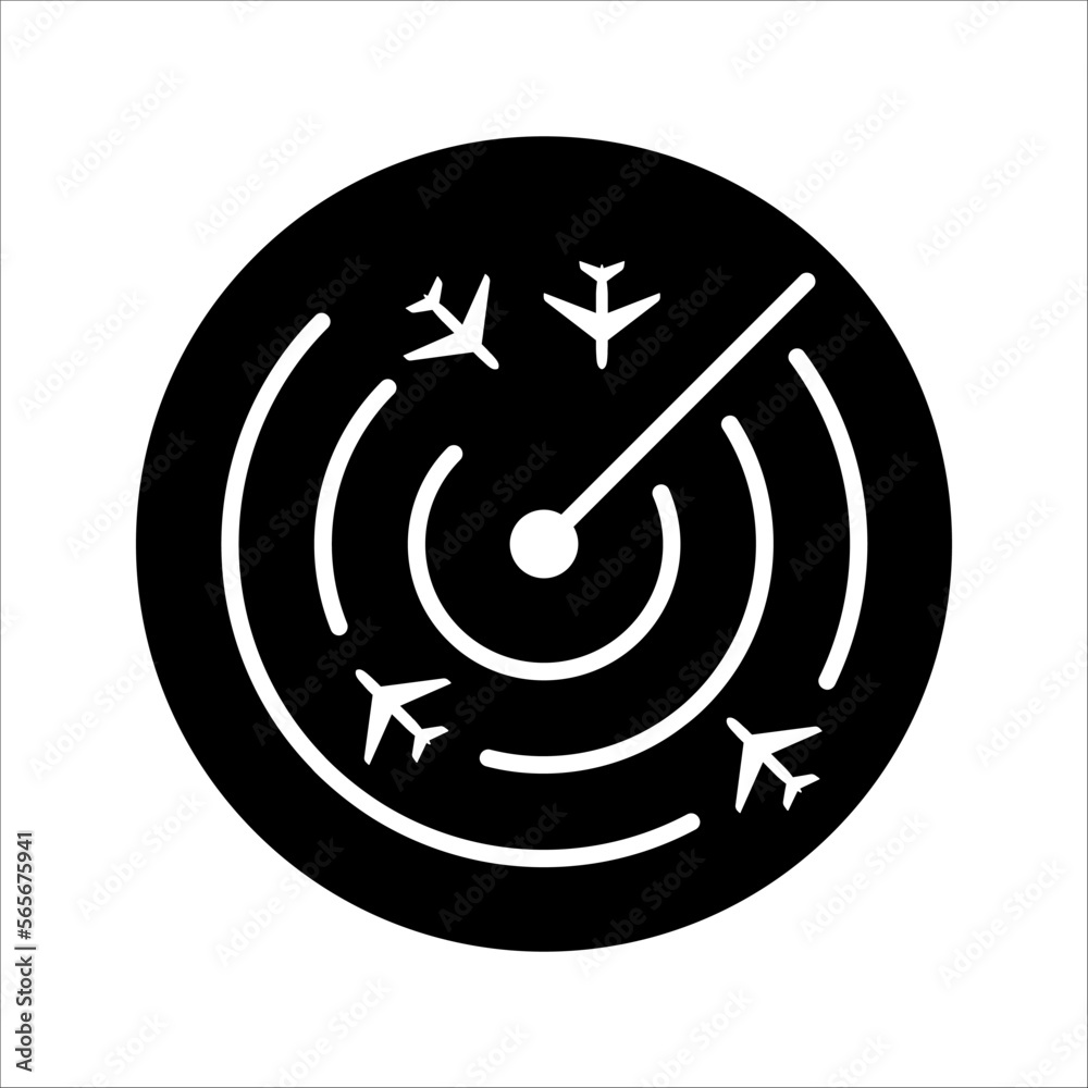 Vecteur Stock radar chart icon from Business and analytics collection ...