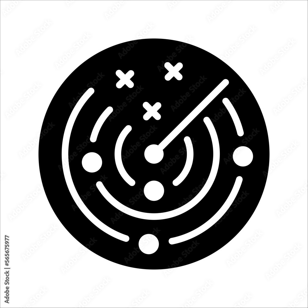 radar chart icon from Business and analytics collection. Thin line radar chart vector illustration isolated on white background. radar chart icon from Business and analytics collection. Thin line radar chart vector illustration isolated on white background.