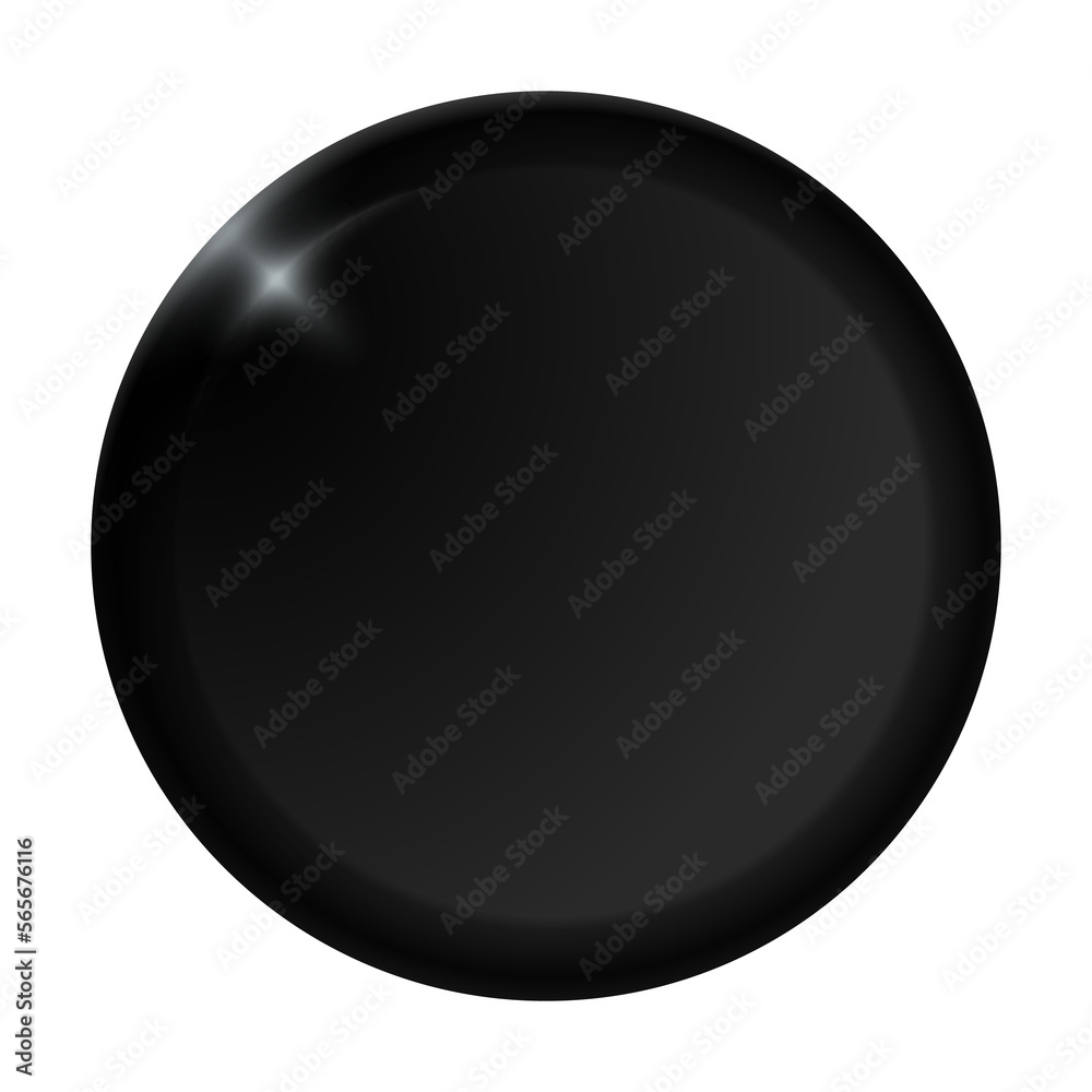Realistic black round plate, painted metal object or plastic, circle disc isolated. png Realistic black round plate, painted metal object or plastic, circle disc isolated. png