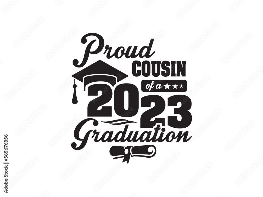 Fototapeta premium Senior Graduation 2023 design