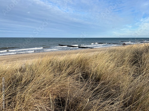 Beach at the Baltic Sea in the north of Germany