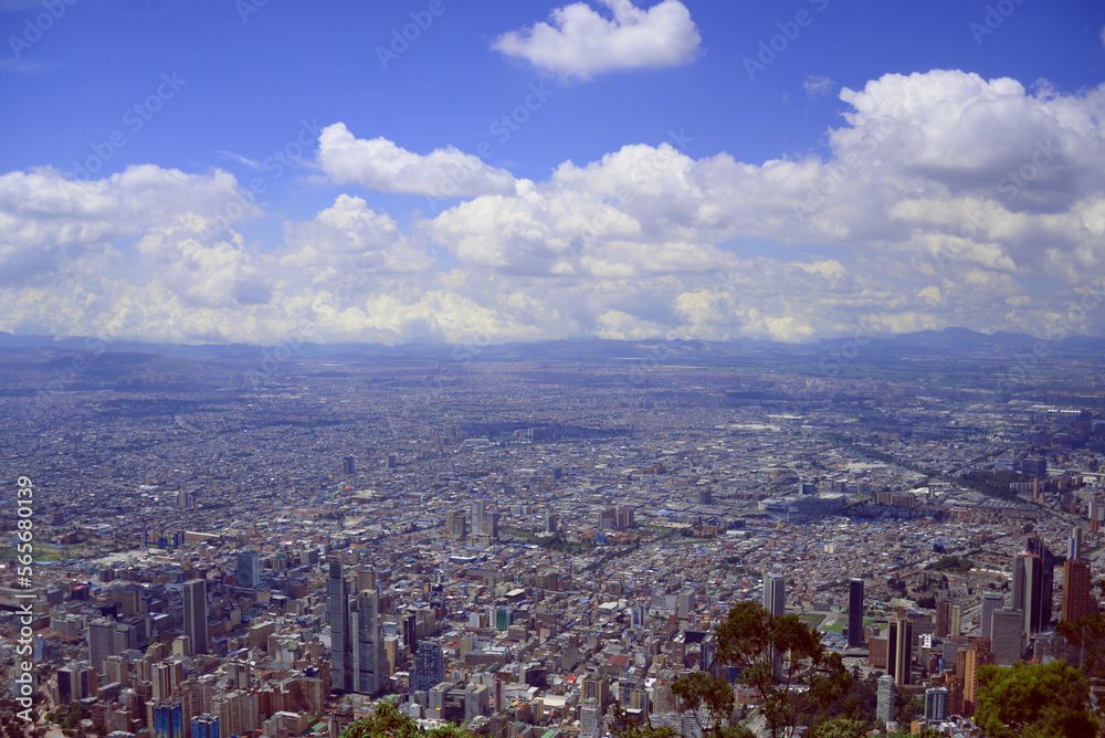 panorama of Bogota