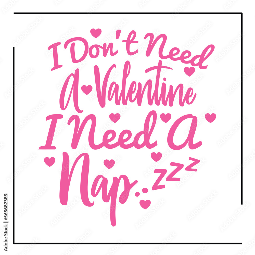 Valentine's day SVG T-shirt Design