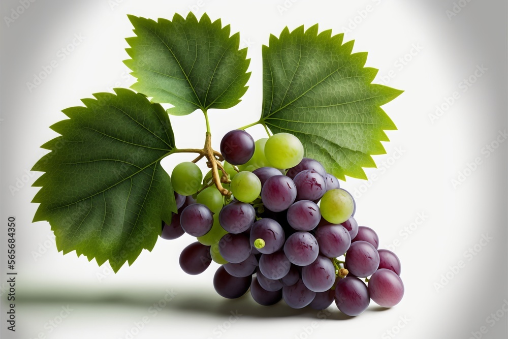 Obraz premium The Simple Beauty of Grapes: A Photographic Study
