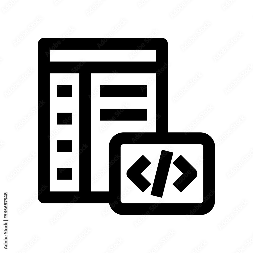 coding icon for your website, mobile, presentation, and logo design. coding icon for your website, mobile, presentation, and logo design.