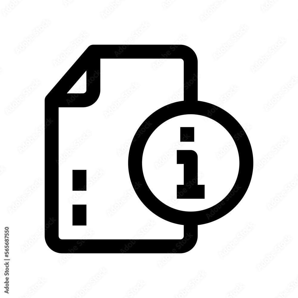 file info icon for your website, mobile, presentation, and logo design. file info icon for your website, mobile, presentation, and logo design.