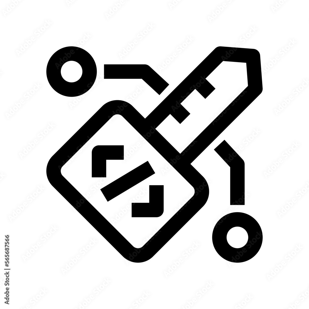 digital key icon for your website, mobile, presentation, and logo design. digital key icon for your website, mobile, presentation, and logo design.