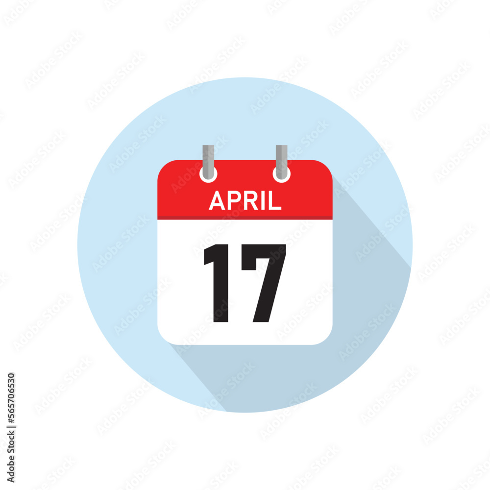 April 17 Concept Design. Vector Illustration. April 17 Concept Design. Vector Illustration.