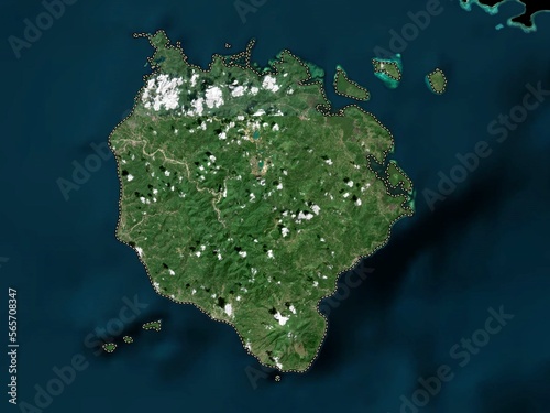 Marinduque, Philippines. Low-res satellite. No legend photo