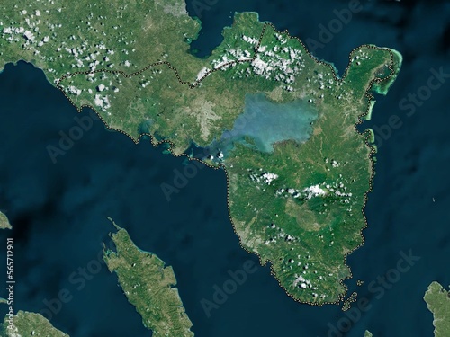 Sorsogon, Philippines. High-res satellite. No legend photo