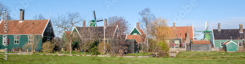 HISTORICAL Zaanse Schans, Noord-Holland Province, The Netherlands