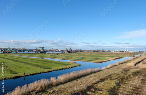 HISTORICAL Zaanse Schans, Noord-Holland Province, The Netherlands