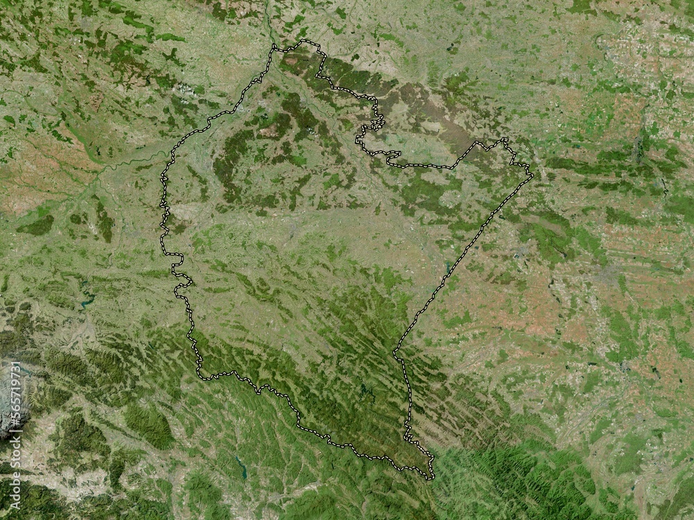 Podkarpackie, Poland. High-res satellite. No legend Podkarpackie, Poland. High-res satellite. No legend