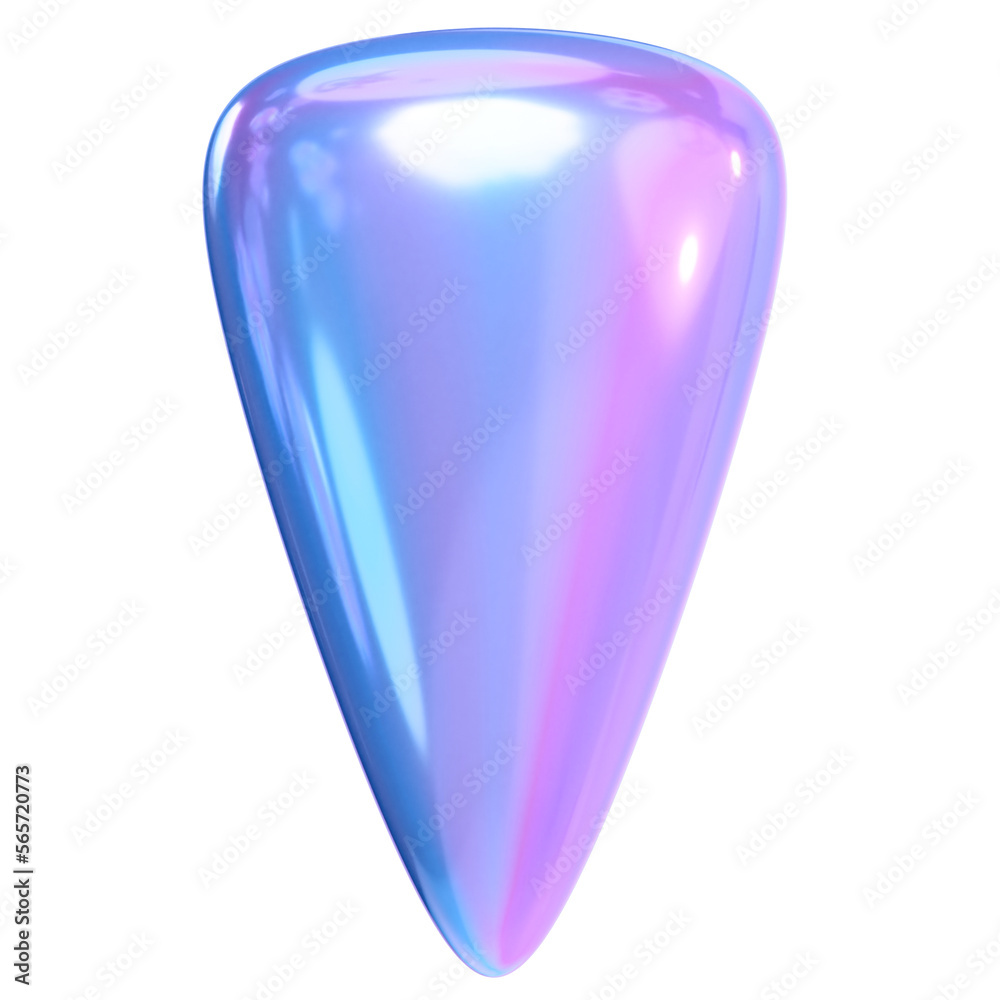 3d triangl Shape holographic. Transparent background 3d triangl Shape holographic. Transparent background
