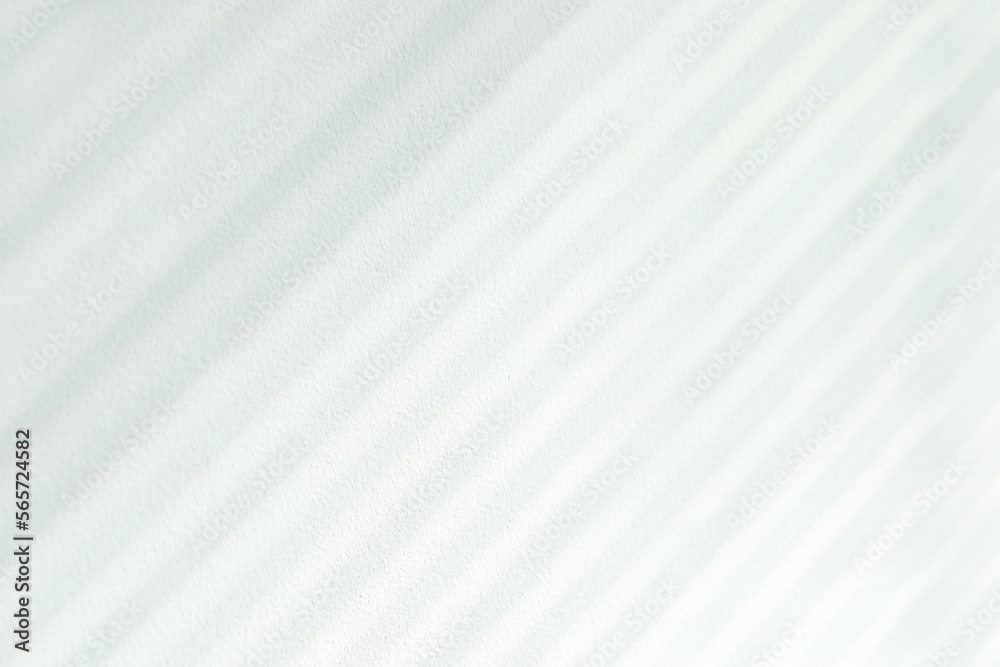 Obraz premium Abstract stripes made of shadows on white wall